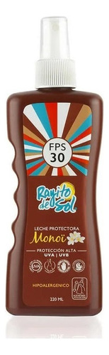 Leche Protectora Monoi Fps30 | Rayito De Sol | 220g