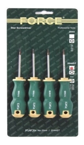 Juego De Destornilladores Torx  4pz Force 2044st