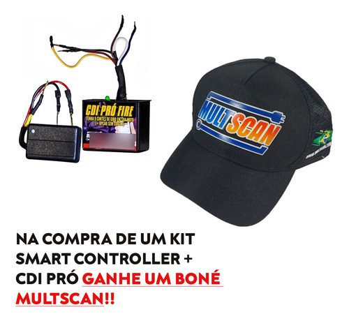 Kit Smartscan Controller + Cdi Pró Fire Multscan