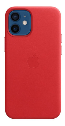 Funda De Silicona Apple Con Magsafe P/ iPhone 12/13 Mini Red