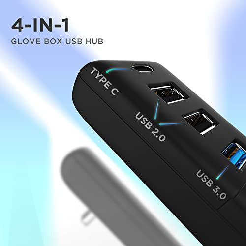 Nestour 2022 2023 Tesla Hub Usb Para Guantera De Model 3 Y