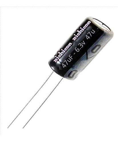 Condensador Electrolítico 47uf- 6.3v -105°c- 5x8mm- Nichicon