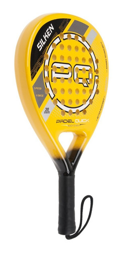 Paleta Padel Quick Paddle Fibra + Doble Capa Carbono Eva