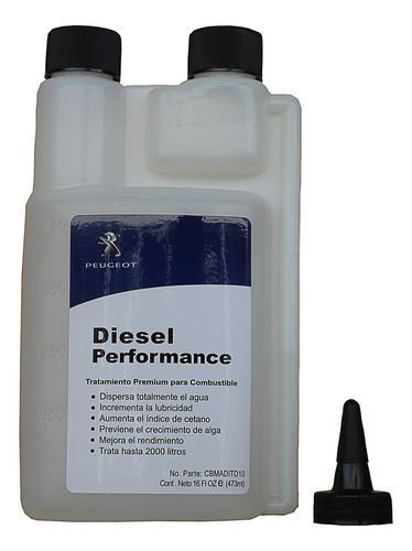 Aditivo Para Diesel Performance Original Peugeot 437ml 