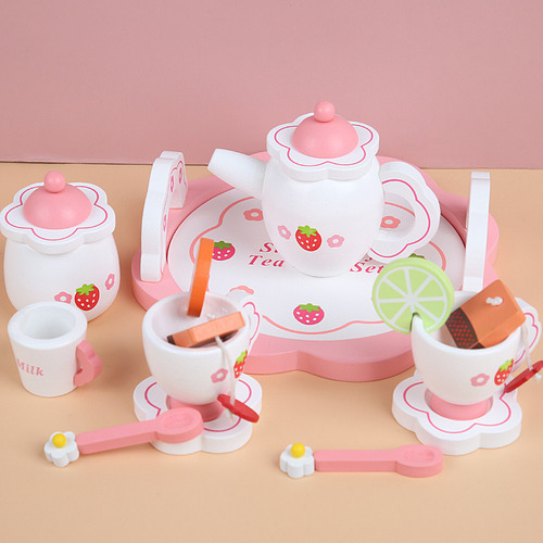 Wd Juego De Juguetes De Cocina De Madera De Color Blanco