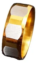 Comprar Anillos Hombre Dorado Azul Acero Inoxidable Mujer 2 Mr.bou