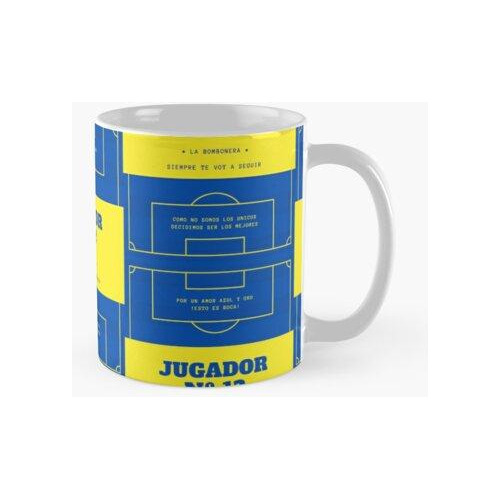 Taza Colección Boca Juniors Football Fan Calidad Premium