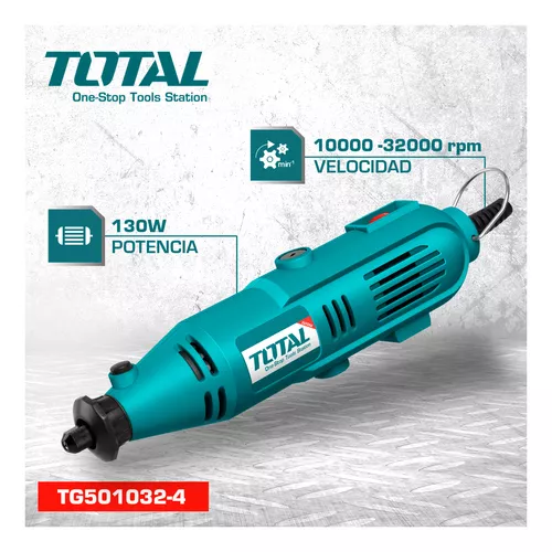 TOTAL Tools Mini Grinder130w - TG501032 