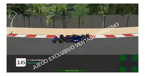 Pc F1 2024 Franco Colapinto Juego Fisico Bajos Recursos