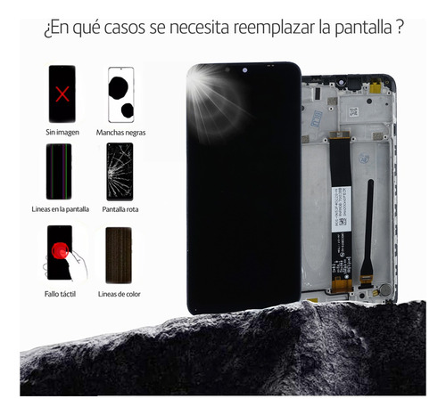 Pantalla Display Lcd Para Xiaomi Redmi 9a/9c Con Marco