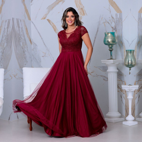 Vestido De Festa Azul Royal - Madrinha, Casamento Formatura