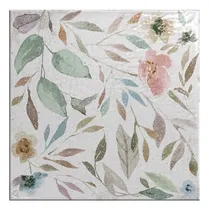 Comprar Revestimiento Azulejo Ceramico 15x15 Flora Brillante Deco