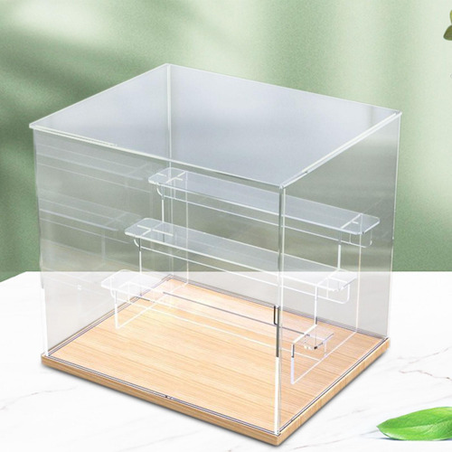 Caixa De Exibição Transparente Para Figuras De 4 Escada