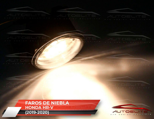 Imagen 5 de 10 de Kit Faros Niebla Honda Hr-v 2019 2020 2021 Biseles Y Switch