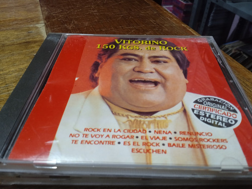 Cd Vitorino 150 Kilos De Rock (Usado)