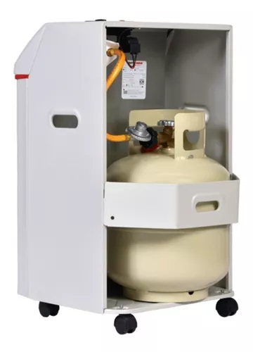 Calefactor Portátil Blanco De Gas HG3X - Teknocontrol