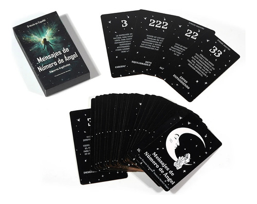 Mensaje Con Número De Ángel Español, Carta Del Tarot Del Orá