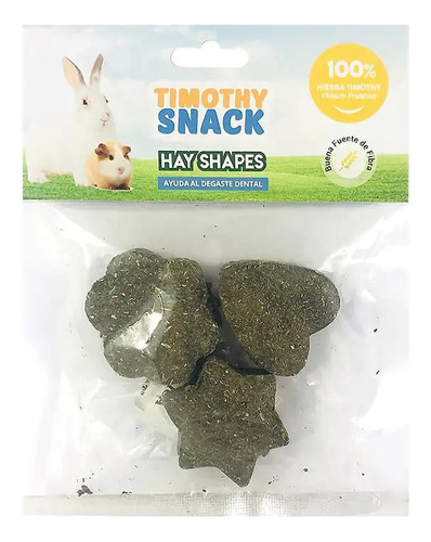 Snack Figuras De Timothy Para Conejos Cuy Chinchillas