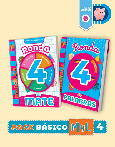 Imagen 1 de 1 de Pack Básico Myl 4 Matemática Y Lengua - Estación Mandioca