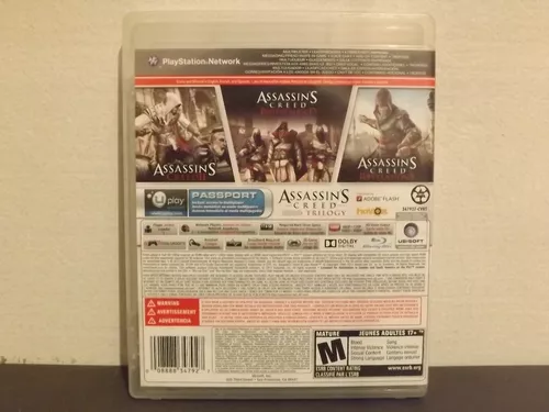 Assassins Creed Ezio Trilogy Ps3 #1 (Com Detalhe) (Jogo Mídia