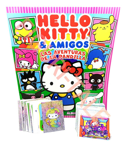 Album - Hello Kitty & Amigos + 20 Figuritas A Pegar.