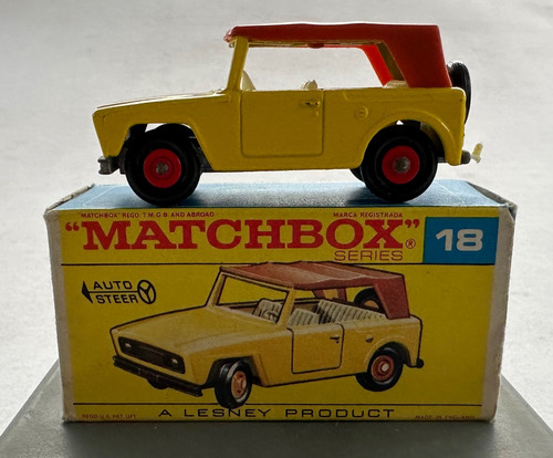 Autito Matchbox Field Car Nº 18 Lesney 