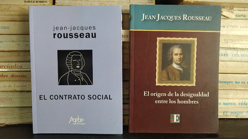 Contrato Social + Origen Desigualdad Entre Hombres- Rousseau