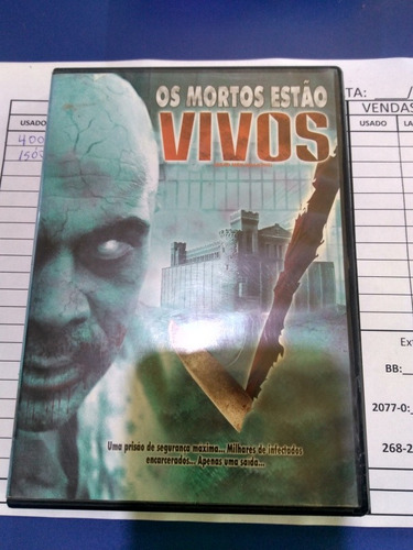 0s Mortos Estao Vivos Dvd Original Usado 