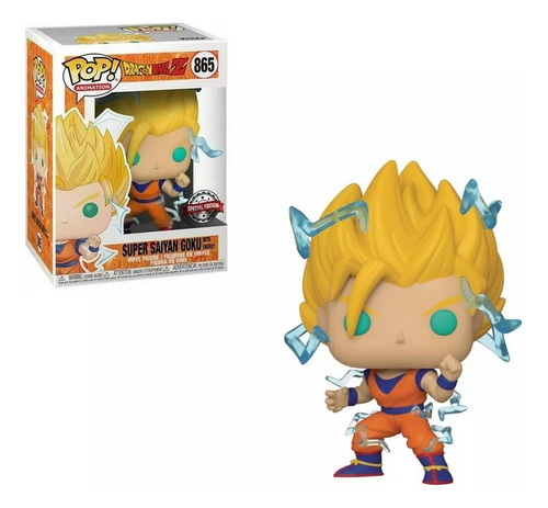 Funko Pop! Super Saiyan Goku With Energy 865 Dragon Ball Z