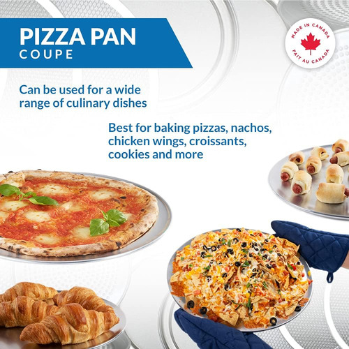 Molde Pizza De 12 Pulgadas, 6 Bandejas Hornear Coupé D...
