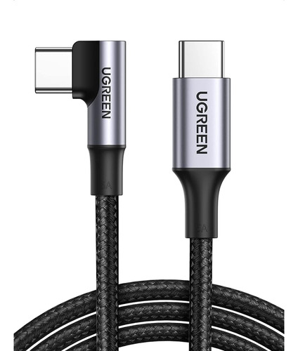 Cable Ugreen 100w Usb C Cable De Carga De 90 Grados Tipo C C