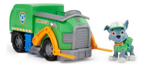 Paw Patrol 6068854 Vehículo Verde De Rocky Verde