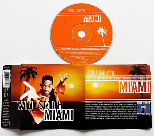 Will Smith - Miami Cd Ex/ex Europe, Pop Rap, House, Hip Ho 