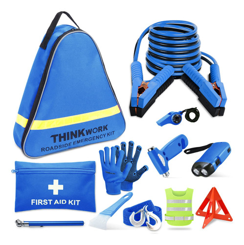 Thinkwork Kit Emergencia Coche Para Regalo Adolescente Hombr