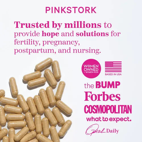 Suplementos De Fertilidad Pink Stork Maca Raíz De 1500 Mg, 6