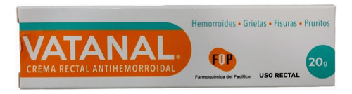 Vatanal Crema Rectal Antihemorroidal Fisuras Pruritos 20gr