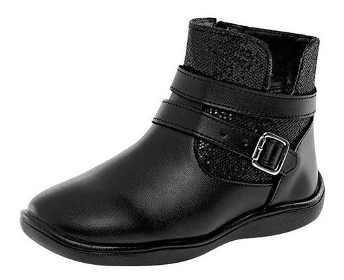 Botin Nena De Ensueño Para Niña Negro 85323 T6