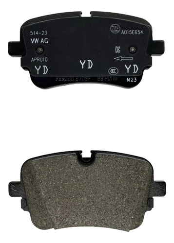 Balatas Traseras Original Audi A7 2019 2020 2021 2022
