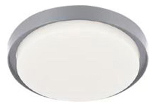 Plafon Led Sobrep. Techo 24w/127v. 3000k Alum. Gris Nenque I