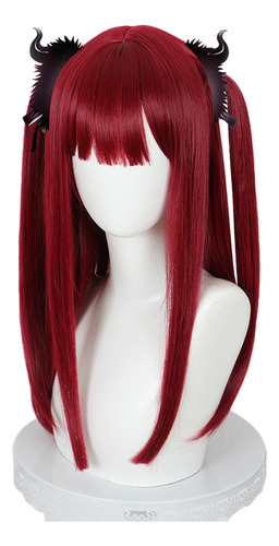 My Dress Up Darling Anime Little, Liso, Rojo Oscuro, 55 Cm D