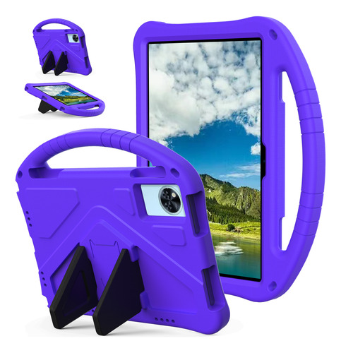 Funda Universal De Eva Con Soporte Para Doogee U11 Pro 2025, 11 Pulgadas, Para Niños, Funda Con Soporte Portátil Para La Mano, A Prueba De Golpes