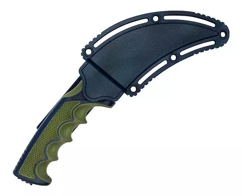 Faca Karambit Esportiva Lâmina Curvada Inox Bainha Inclusa - LUATEK - Faca  - Magazine Luiza