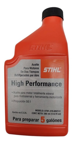 Aceite Para Motores Dos Tiempos Refrigerados Por Aire Stihl