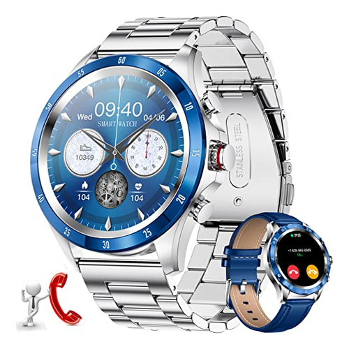 Relojes Inteligentes Lige Para Hombres,1.32 Smart X4d3y