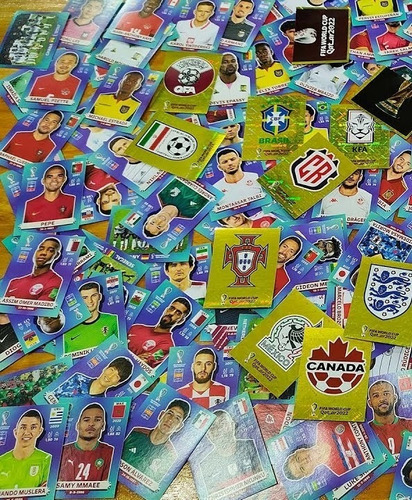 10x Figurinha Copa 2022 Avulsa Complete Sua Coleção Panini Parcelamento Sem Juros