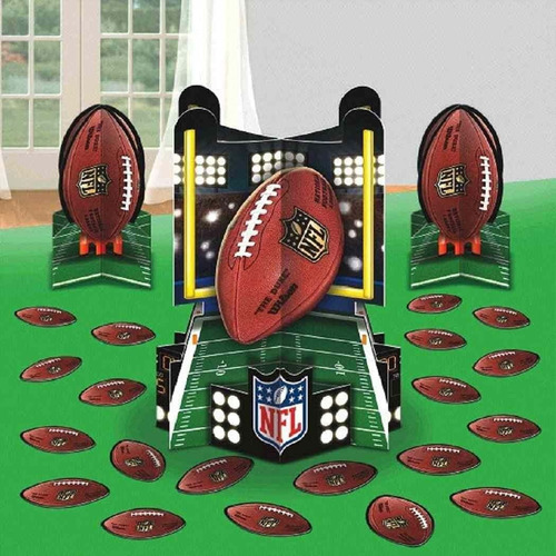 Juego De Decoración De Mesa De Fiesta Nfl Drive Collection