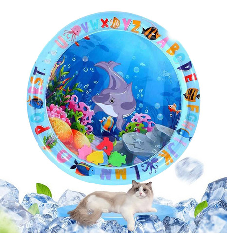 Tapete De Juego 3d Water Playmat Con Sensor De Agua Grueso P
