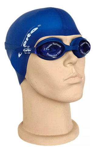 Lente Y Gorra Natación Porto Filtro Uv Antifog Alta Calidad