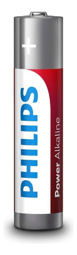 Pilas Power Alkalinas Aaa Philips Blister X 4 Unidades 