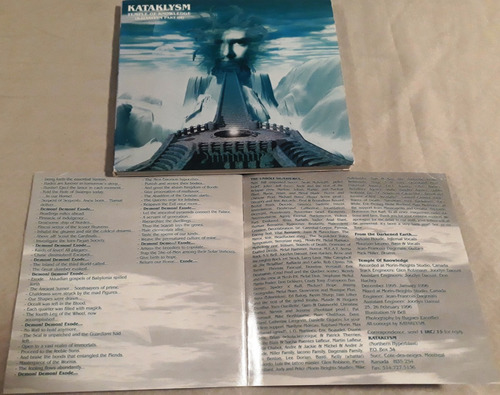 Kataklysm Temple Of Knowledge Digipak 1era Ed Europea Death